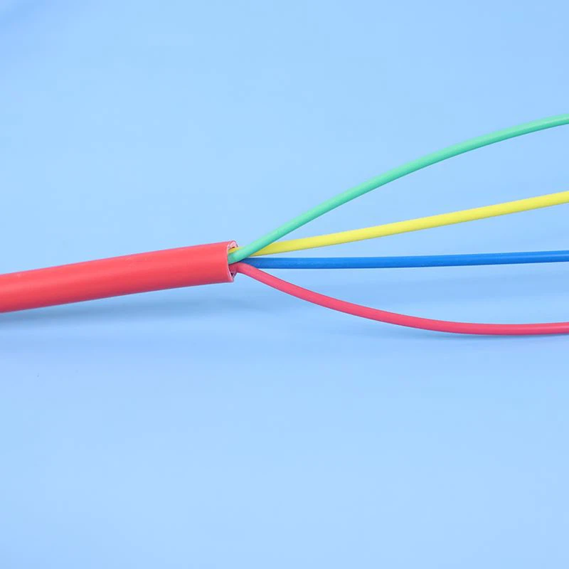 plastic optic fiber cable with color