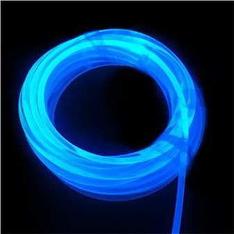 ไฟเบอร์ออปติกเรืองแสงด้านข้าง PMMA 6.0 มม